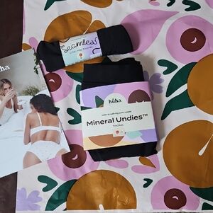 Huha Black Mineral Undies Thong